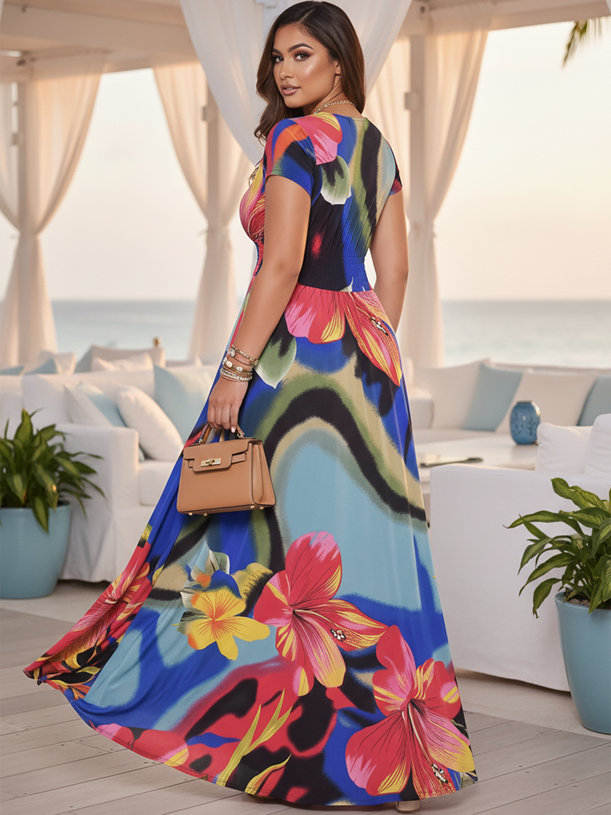 NT074_B060 Royal Blue & Pink 6