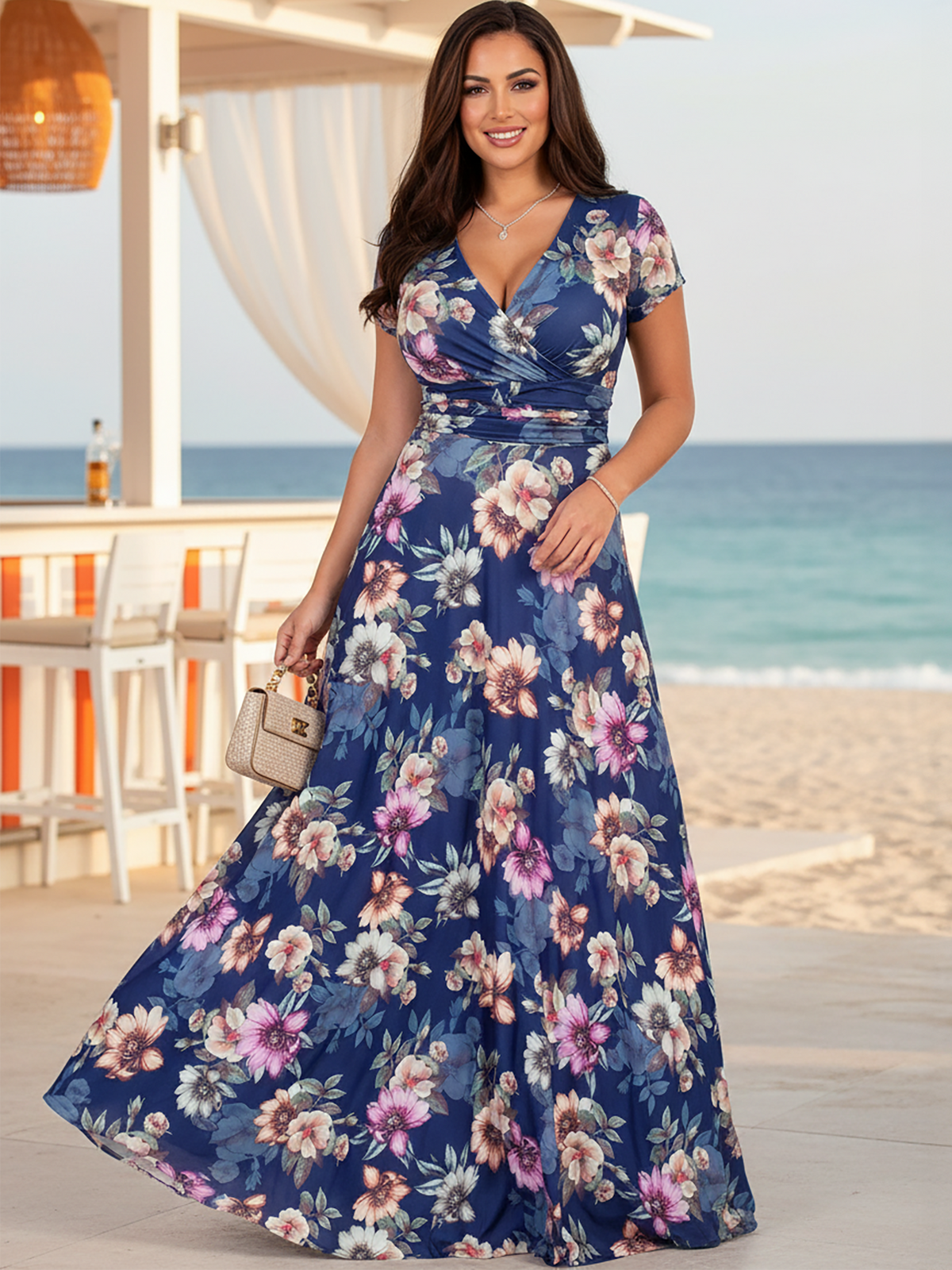 NT074-B033 Navy Blue & Pink 2.jpg