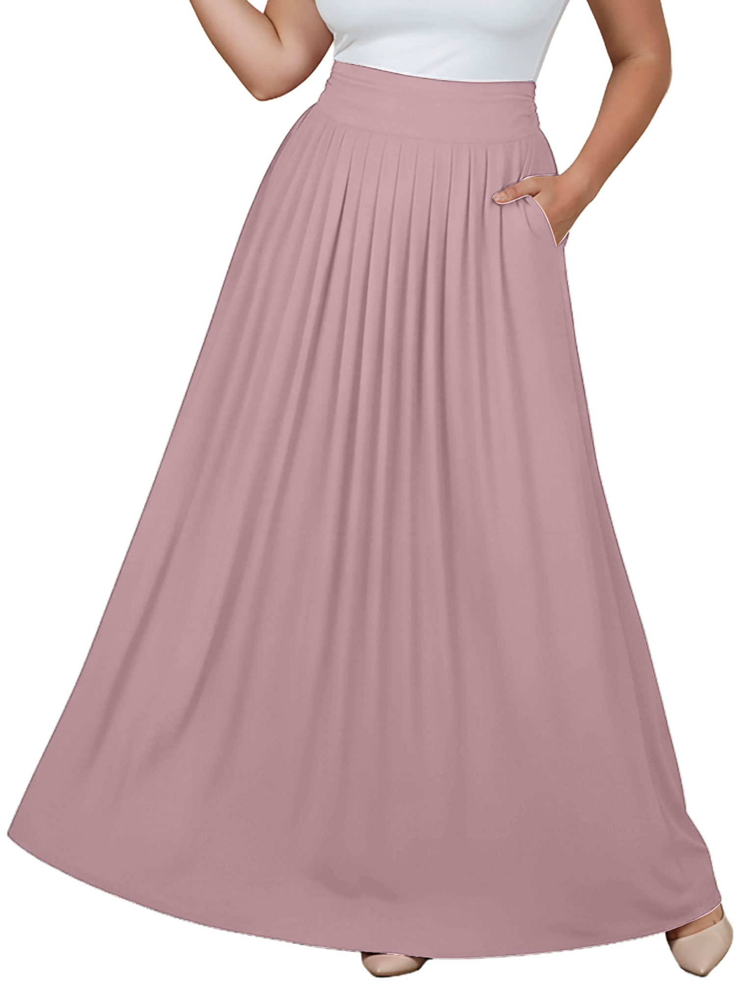 NT325 Dusty Pastel Pink 1