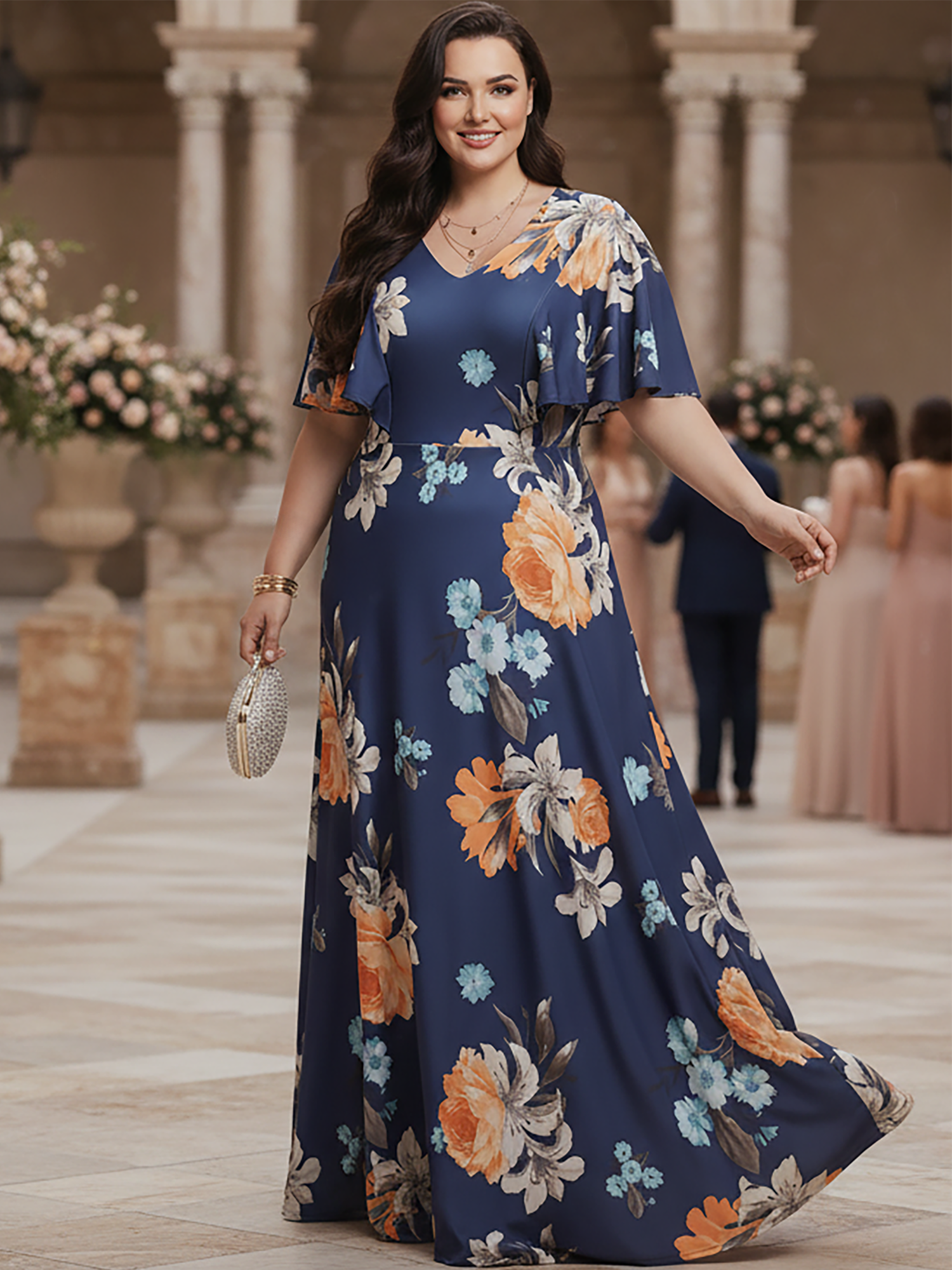 NT368-P Navy Blue and Orange 2.jpg
