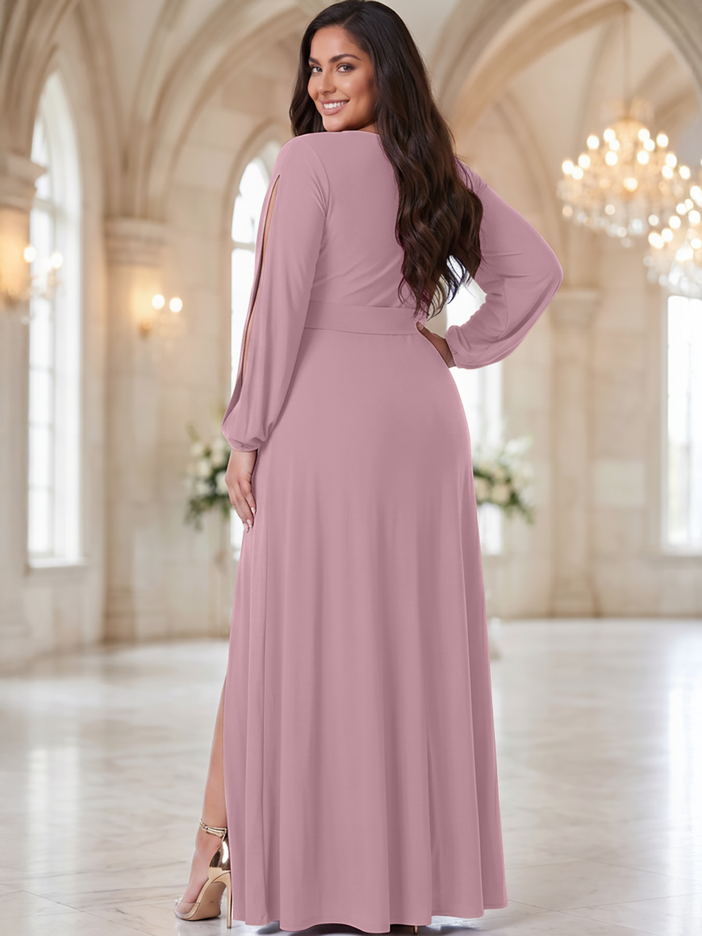 NT455 Dusty Pastel Pink 5