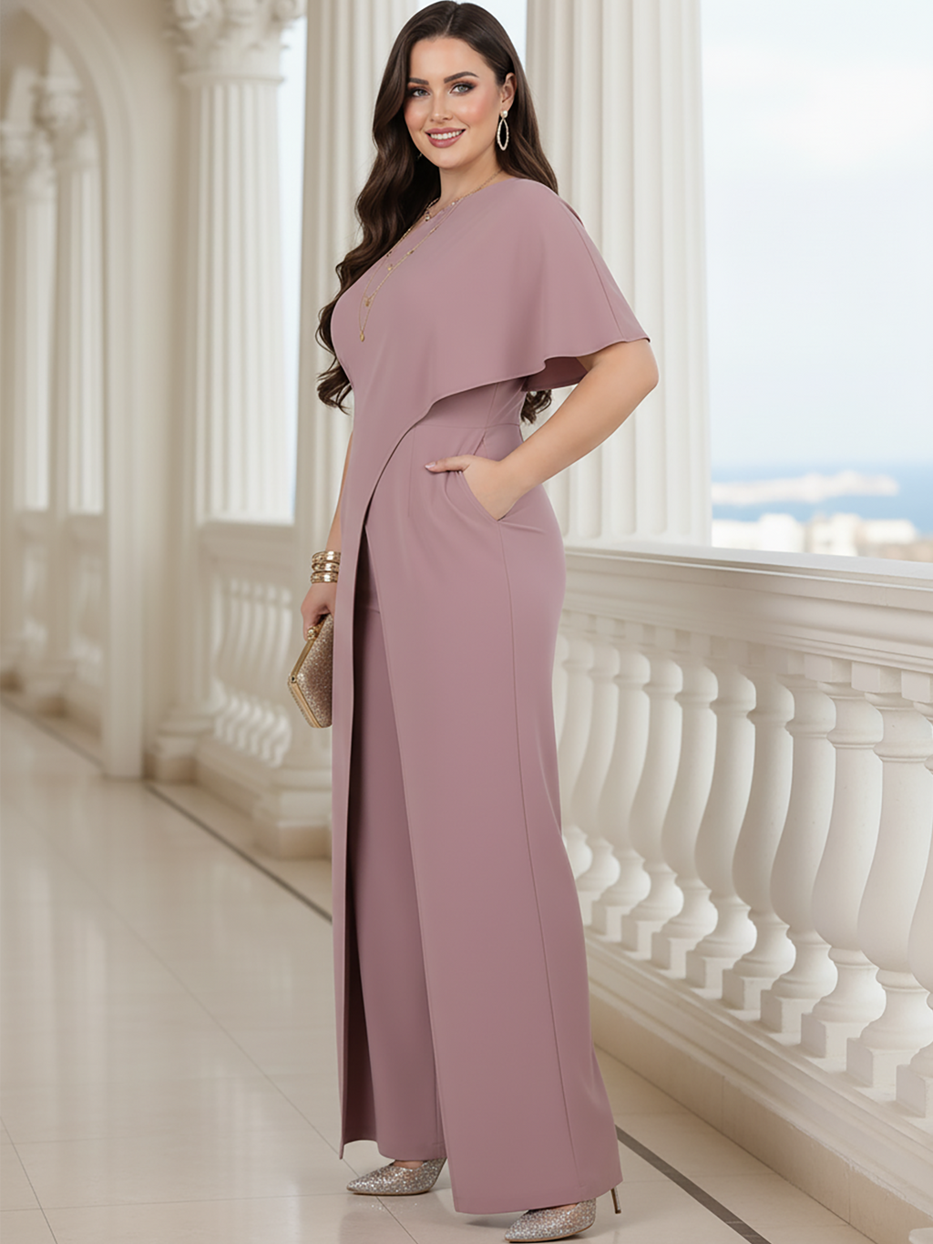 NT492 Dusty Pastel Pink 2