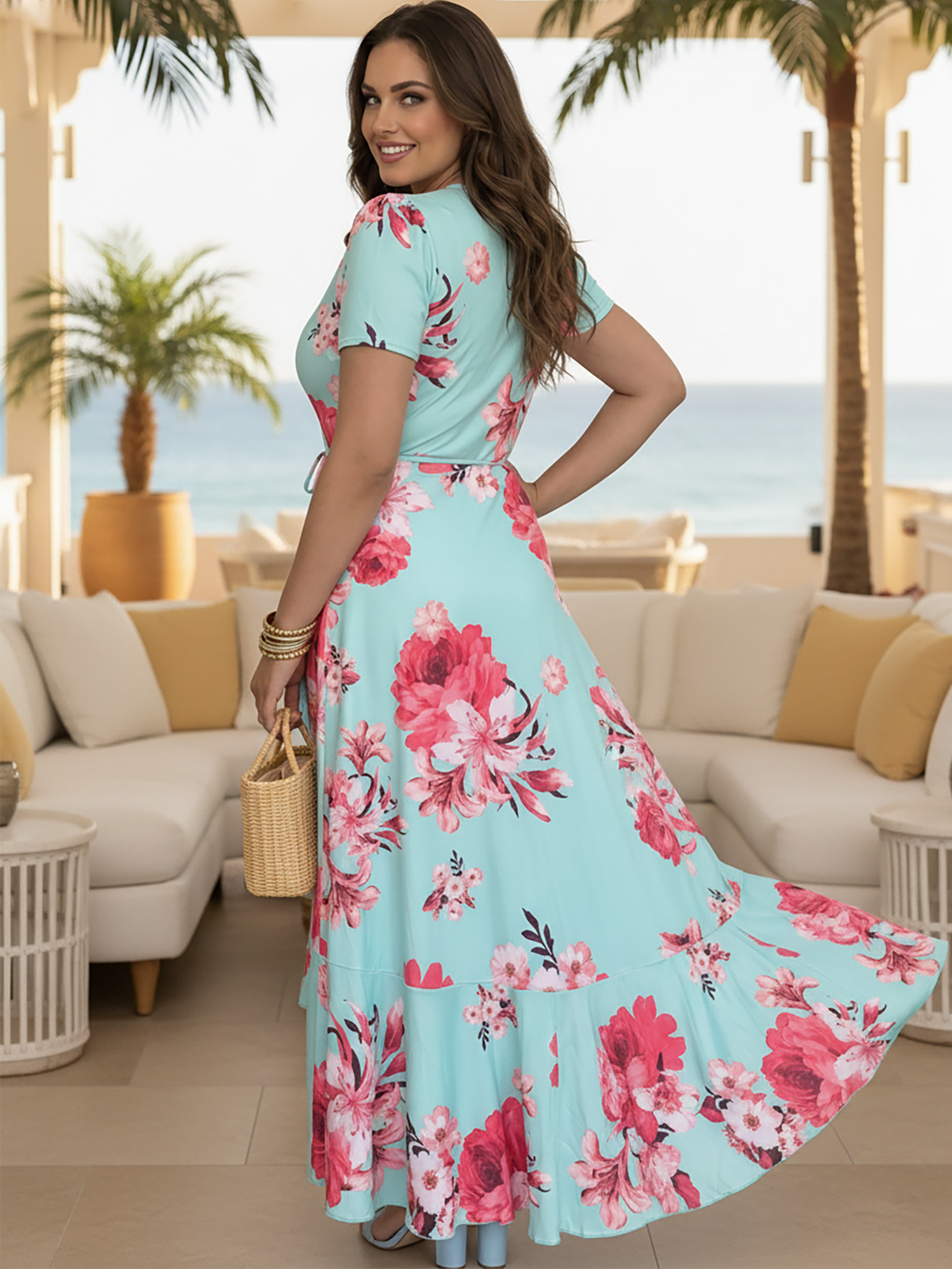 NT549 Light Green and Pink 6